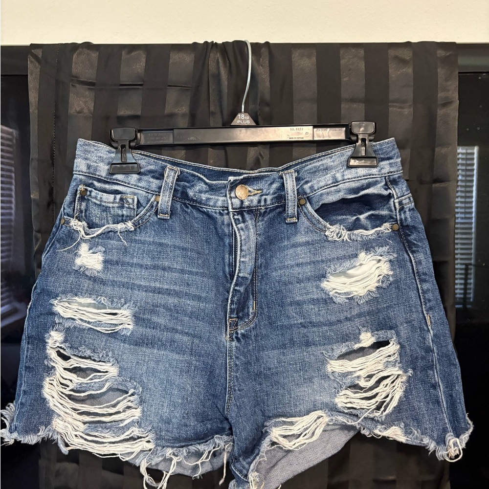 Trendy Distressed Denim Shorts for Women